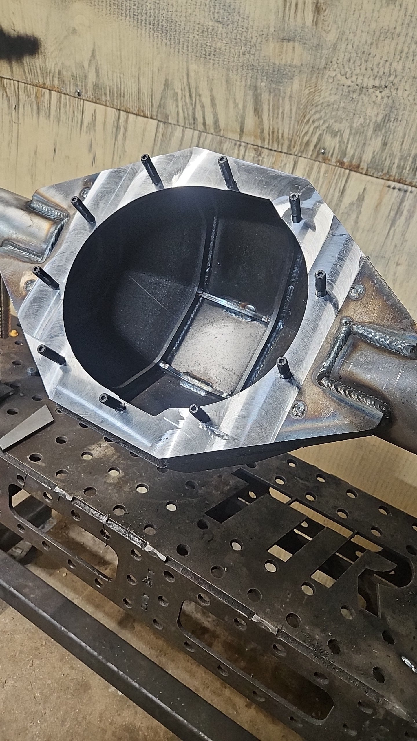 TTR Fabricated 9/10 steer housing bare