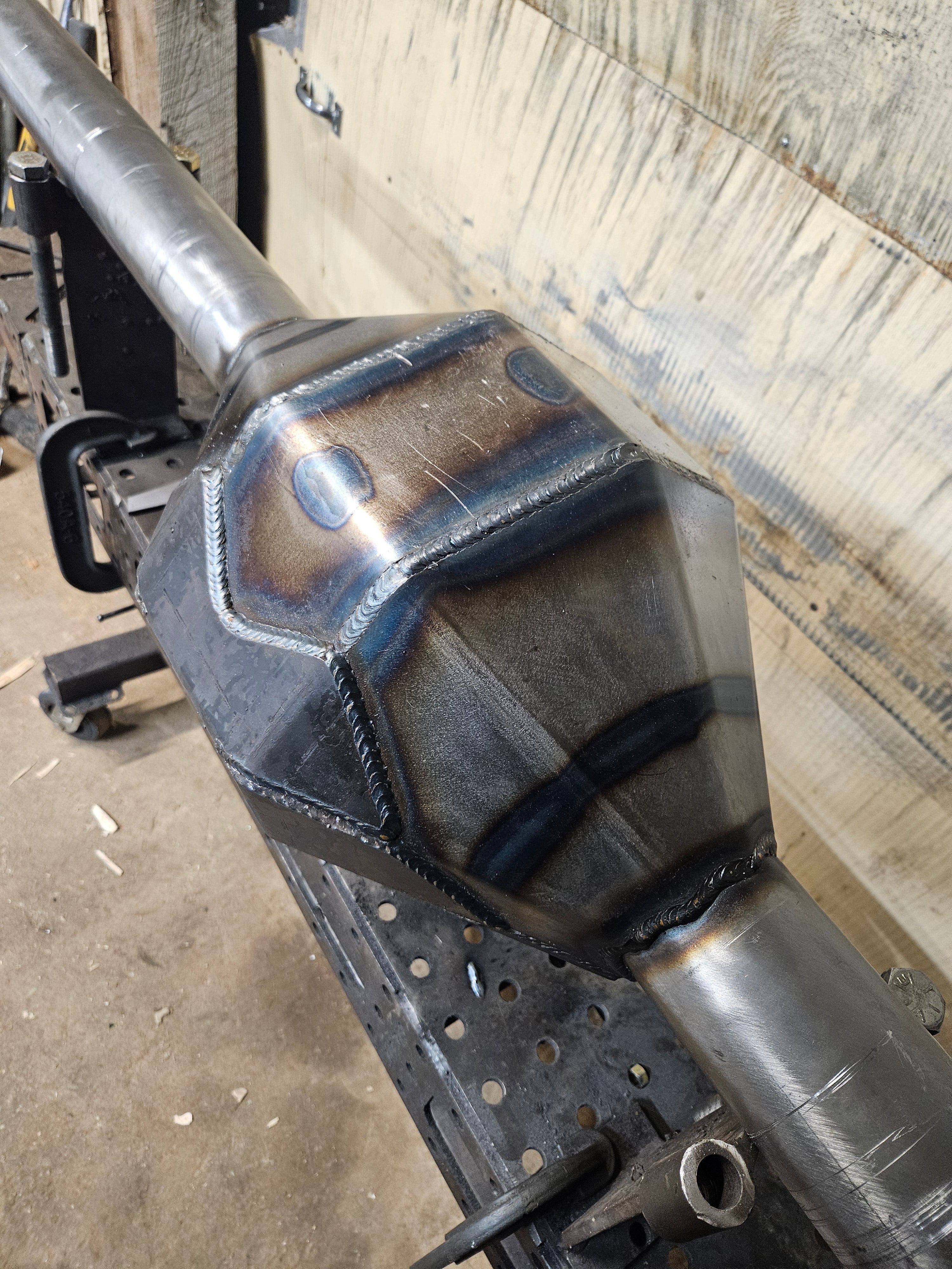 TTR Fabricated 9/10 steer housing bare