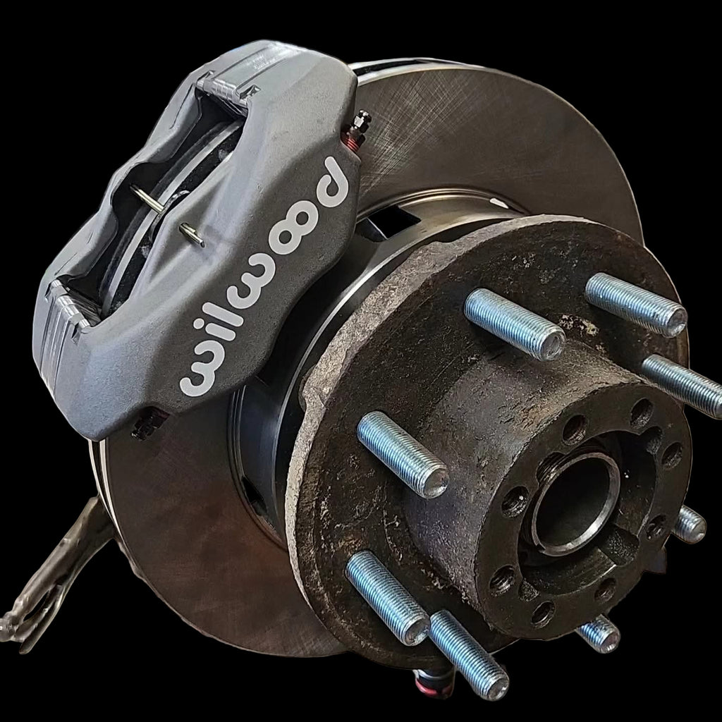 14 Bolt Weld-on Lightweight Brake Kit. 98 and Older Press on rotor!